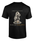 Mari Lwyd Welsh Folklore T-Shirt, Woodcut Print, Wassail Gift