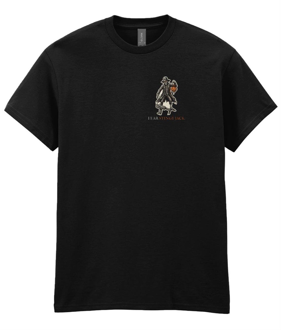 Stingy Jack Halloween T-Shirt, Irish Folklore Woodcut Print, Oíche Shamhna Gift
