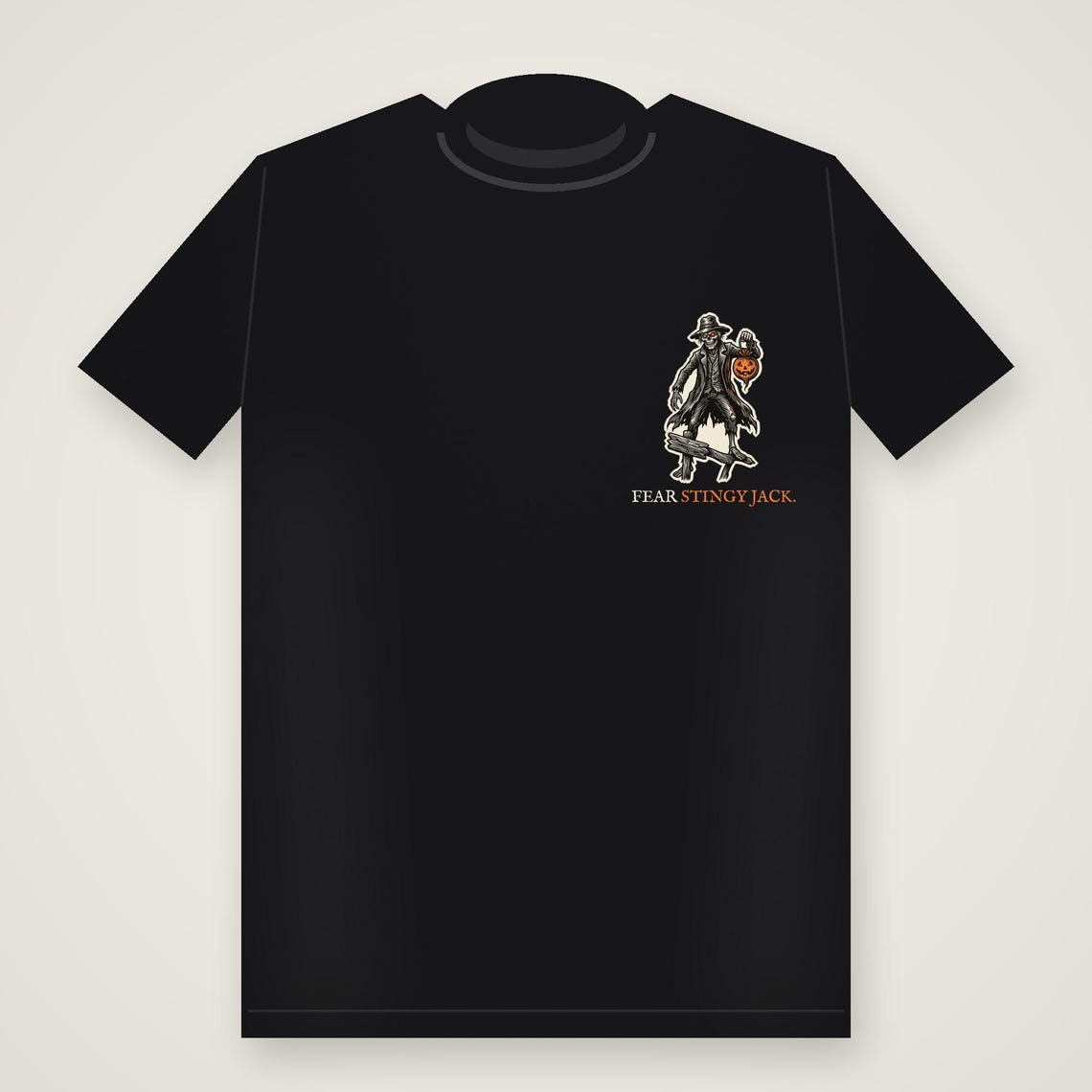 Stingy Jack Halloween T-Shirt, Irish Folklore Woodcut Print, Oíche Shamhna Gift