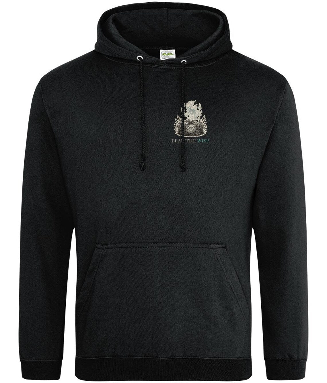 Will o the Wisp Halloween Hoodie, British Folklore Woodcut Print, Samhain Gift