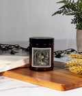 Guy Fawkes Ghost Candle, Bonfire Night Folk Horror Candle, 5th November Gift | Forget The Pumpkin