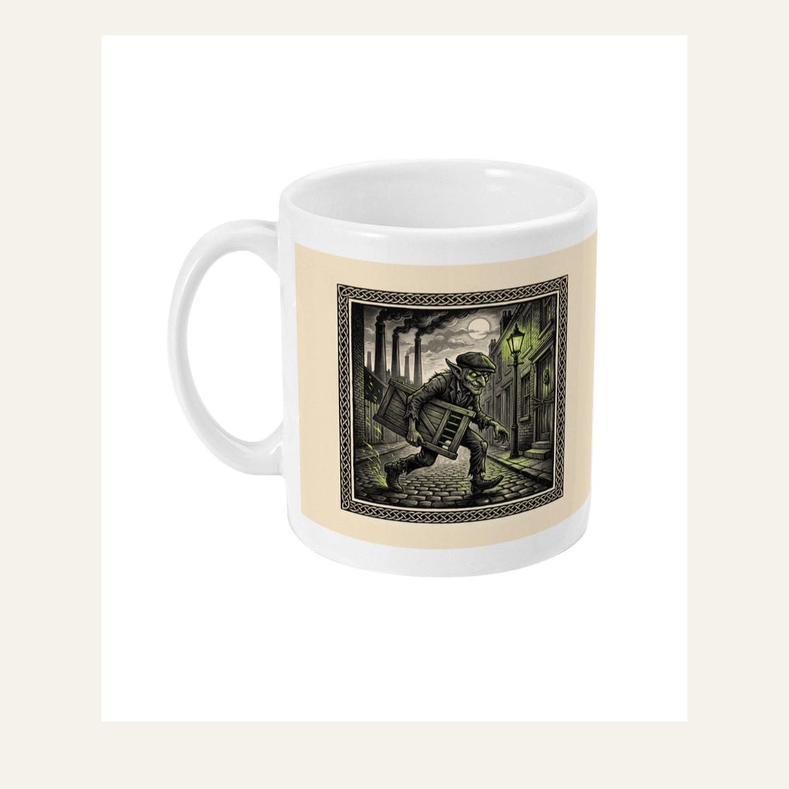 Boggart Mug, Bonfire Night Folk Horror Mug, 5th November Gift | Forget The Pumpkin