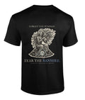 Banshee Bean Sí Halloween T-Shirt, Irish Folklore Woodcut Pr