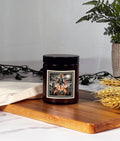 Guy Fawkes Candle, Bonfire Night Folk Horror Candle, 5th November Gift | Forget The Pumpkin