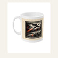 Firedrake Dragon Mug, Bonfire Night Folk Horror Mug, 5th November Gift | Forget The Pumpkin