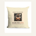 Guy Fawkes Cushion, Bonfire Night Folk Horror Cushion, 5th November Gift | Forget The Pumpkin