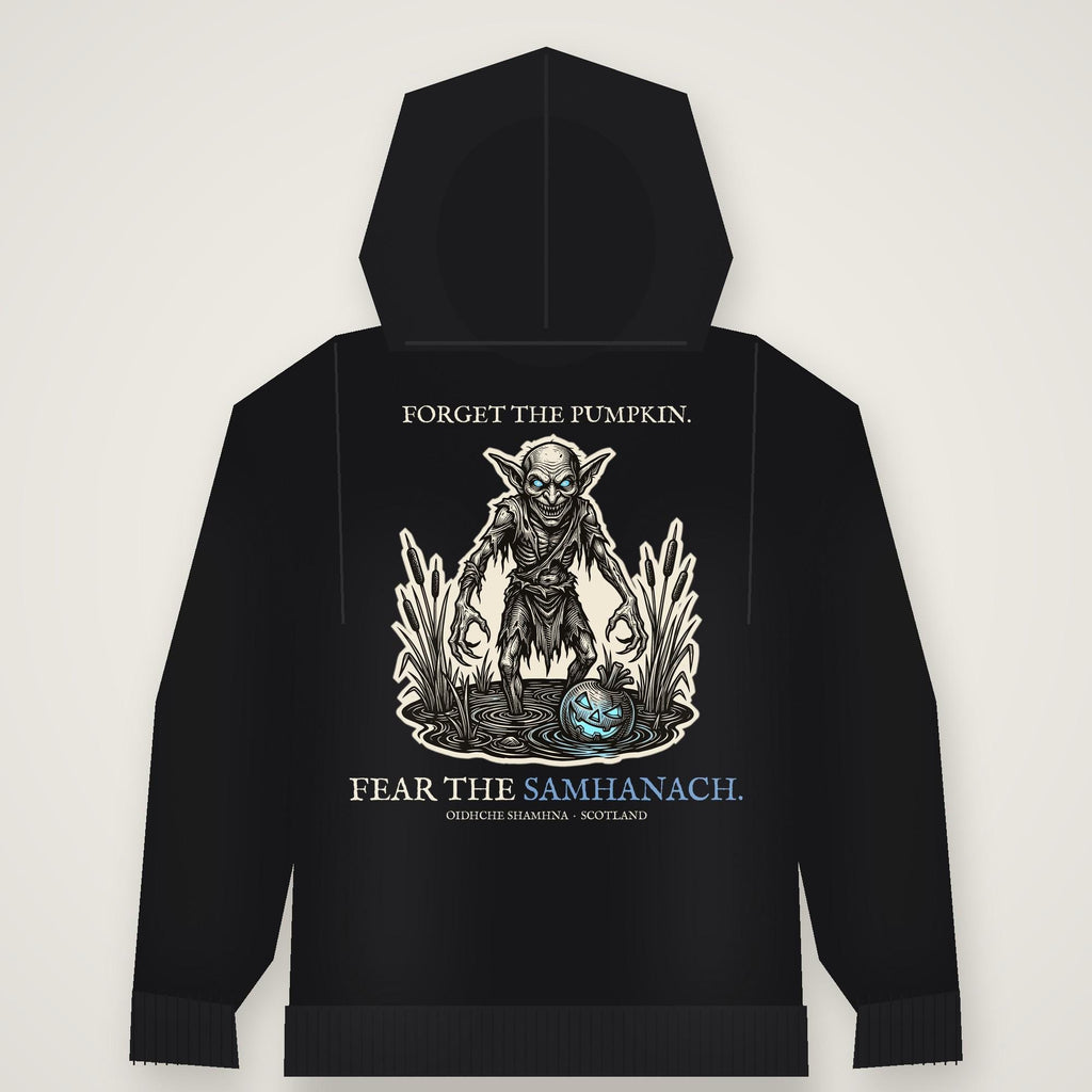 Samhanach hoodie detail