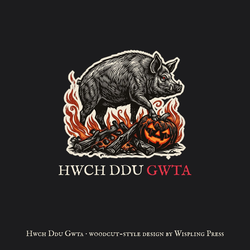 Black Sow t-shirt detail